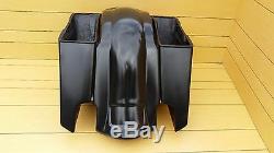 5extended Saddlebags And Rear Fender For Harley Davidson Touring Bikes 96/2013