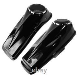6.5 Motorcycle Speaker Saddlebag Lids Compatible for 2014-2024 Harley Tourin