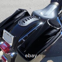 6.5 Motorcycle Speaker Saddlebag Lids Compatible for 2014-2024 Harley Tourin