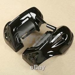 6.5 Speaker Box Pods Lower Vented Leg Fairings Fit For Harley Touring 1983-2013