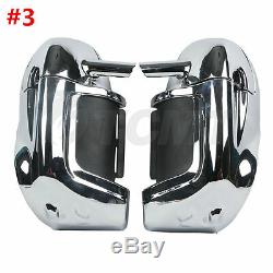 6.5 Speaker Box Pods Lower Vented Leg Fairings For Harley Davidson Touring FL