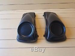 6.5 Speaker Lids 1997-2013 Harley Davidson Flh Touring Baggers