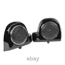 6.5 Speaker Pod Box Grills Lower Vented Fairings Fit For Harley Touring 2014-23