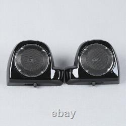 6.5 Speaker Pod Box Grills Lower Vented Fairings Fit For Harley Touring 2014-23