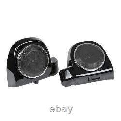 6.5 Speaker Pod Box Grills Lower Vented Fairings Fit For Harley Touring 2014-23