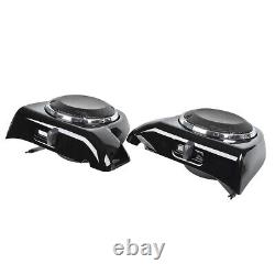 6.5 Speaker Pod Box Grills Lower Vented Fairings Fit For Harley Touring 2014-23