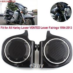 6.5Speaker Pods Box Lower Fairing Vented For 1994-2013 Harley Touring Road King