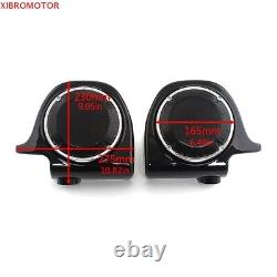 6.5Speaker Pods Box Lower Fairing Vented For 1994-2013 Harley Touring Road King