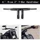 6'' Rise 2 T-bar Handlebar Drag Bars Fit For Harley Touring Ultra Limited