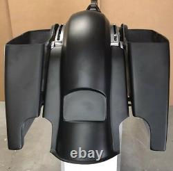 6stretch Bags And Rear Fender For Harley Davidson Touring Models 2014-up