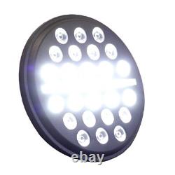 7 Black Multi LED Projection Headlight for Harley Softail Touring Glide Indian