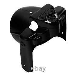 7'' Round Headlight Nacelle Cover Fit For Harley Touring Road King FLHR 2014-Up