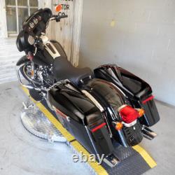 8 Saddlebags Speaker Lids with Tweeter port For Harley 2014-23 FL Touring Models