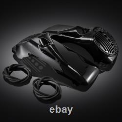 8 Speaker Lids with Tweeter port For 1994 2013 Harley Touring Hard Saddlebags
