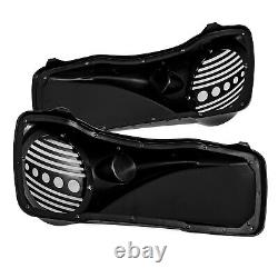 8 Speaker Lids withTweeter port For Harley Touring Road Glide Road King 1994-2013