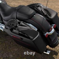 8inch Speaker Lids with Tweeter port for Harley Touring Road Glide FLTR FLHT 14-23