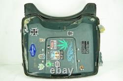90 Harley Electra Classic Touring Passenger Backrest with Tourpak Lid Cover 1348