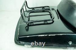 90 Harley Electra Classic Touring Passenger Backrest with Tourpak Lid Cover 1348