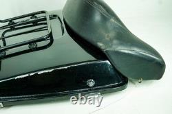 90 Harley Electra Classic Touring Passenger Backrest with Tourpak Lid Cover 1348