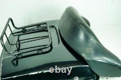 90 Harley Electra Classic Touring Passenger Backrest with Tourpak Lid Cover 1348