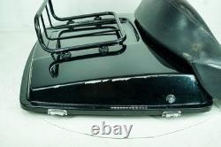 90 Harley Electra Classic Touring Passenger Backrest with Tourpak Lid Cover 1348