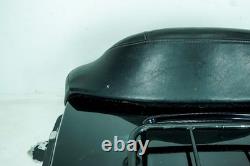 90 Harley Electra Classic Touring Passenger Backrest with Tourpak Lid Cover 1348