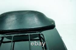 90 Harley Electra Classic Touring Passenger Backrest with Tourpak Lid Cover 1348