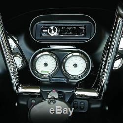 98-2013 Harley Touring Radio Install Adapter & Thumb Control, Dash Kit Stereo CD