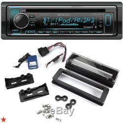 98-2013 Harley Touring Stereo Radio CD Install Adapter Dash Kit Flht Flhx Flhtc