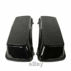 ABS Dual 6x9'' Saddlebags Speaker Lids Fit For Harley Davidson Touring 1993-2013