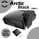 Arctic Black For 97+ Harley/softail Advanblak Rushmore Razor Tour Pak Pack Pad