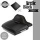Arctic Black Rushmore Razor Tour Pack Pak Wrap Around For Harley/softail 1997+