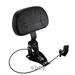 Adjustable Front Driver Backrest Mounting Kit Fit For Harley Touring FLHT 09-UP