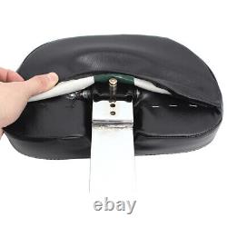 Adjustable Rider Driver Backrest Pad withMounting Kit For Harley Touring 2009-2023
