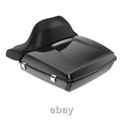 Advan Black Cherry Razor Tour Pak Wrap-Around Backrest F/ 97-20 Harley Touring