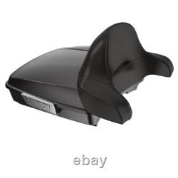 Advan Black Cherry Razor Tour Pak Wrap-Around Backrest F/ 97-20 Harley Touring