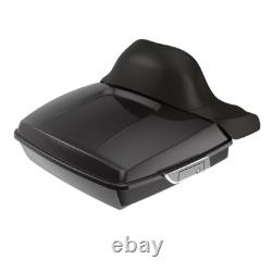 Advan Black Cherry Razor Tour Pak Wrap-Around Backrest F/ 97-20 Harley Touring