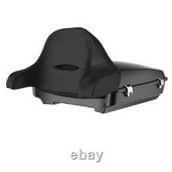 Advan Black Cherry Razor Tour Pak Wrap-Around Backrest F/ 97-20 Harley Touring