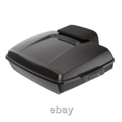 Advan Black Forest Razor Tour Pak Pack Trunk Luggage For 1997+ Harley Touring