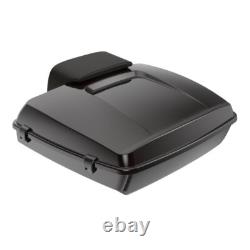 Advan Black Forest Razor Tour Pak Pack Trunk Luggage For 1997+ Harley Touring