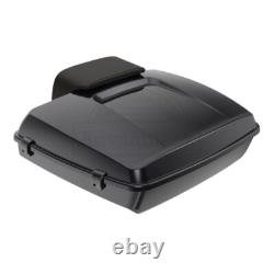 Advan Black Pearl Razor Tour Luggage Trunk Pad For Harley Street Road Glide 97+