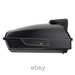 Advan Black Pearl Razor Tour Luggage Trunk Pad For Harley Street Road Glide 97+