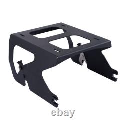 Advan Black Solo Tour Pack Mount Fits Harley M8 Low Rider S/ ST, Sport Glide