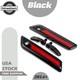 Advan Blackout Saddlebag Lid Lever & Latch Cover Set Kit For Harley Touring 14+