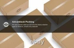 Advan Blackout Saddlebag Lid Lever & Latch Cover Set Kit For Harley Touring 14+