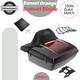 Advan Sunset Orange/sunset Black King Tour Pack Pak Luggage For Harley 97+