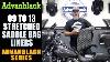 Advanblack 09 To 13 Stretched Saddle Bag Liners Harley Davidson Touring