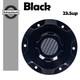 Advanblack Axion Billet Fuel Gas Cap With Carbon Fiber For 23.5up Harley Touring