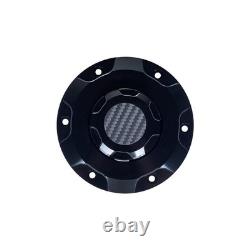 Advanblack Axion Billet Fuel Gas Cap with Carbon Fiber For 23.5up Harley Touring