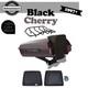 Advanblack Black Cherry Razor Tour Pack Trunk Luggage For Harley Touring 97+